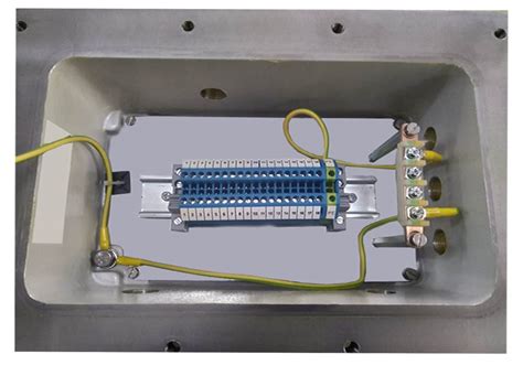 exd flameproof junction box|explosion proof terminal box.